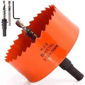 img 1 attached to Koopi Bi Metal Cutter: A Versatile Drill for Precise Plastic Drilling