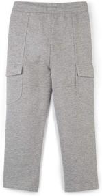 img 1 attached to 👖 Hatley Boys' Cargo Jogger: Comfortable and Stylish Bottoms for Active Kids