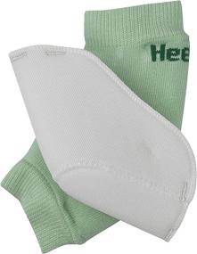 img 3 attached to 🦵 Heelbo Heel and Elbow Brace for Tendinitis, Arthritis, and Plantar Fasciitis with Foam Insert - Reduce Pressure, Enhance Support - Machine Washable - Pack of 2 - Green - XL Size