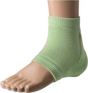 🦵 heelbo heel and elbow brace for tendinitis, arthritis, and plantar fasciitis with foam insert - reduce pressure, enhance support - machine washable - pack of 2 - green - xl size logo