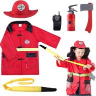 👨 iplay ilearn costume - halloween firefighter outfit logo