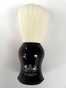 img 2 attached to 🪒 Revolutionary Omega Shaving Brush Syntex: Optimal Synthetic Shave & Hair Removal for Men