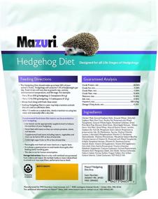 img 2 attached to 🦔 Mazuri Hedgehog Food - Nutritionally Complete, 8 oz Bag