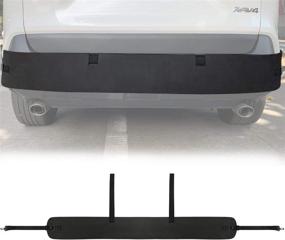 img 4 attached to 🚘 Universal Rear Bumper Protector for Cars & SUVs: Guard Against Scratches & Low-Speed Impacts with Corner Protection