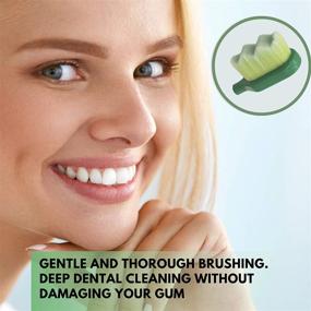 img 2 attached to 🦷 Ultra-soft Aloe Infused Toothbrushes for Sensitive Gums and Teeth – 2 Pack