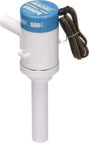 img 3 attached to SEACHOICE 19461 12V Livewell and Baitwell Pump with Straight and Angled Fittings - 3/4 Inch Outlet