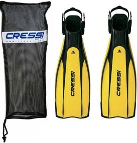 img 2 attached to Cressi Light Diving Yellow Medium