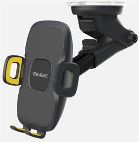 img 1 attached to XL Car Mount for Samsung Note Phones - Adjustable Phone Holder with 📱 Case Friendly Design (Windshield + Dashboard Compatible) - Note 20/20 Ultra/Samsung Note10/9 All Versions