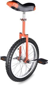 img 4 attached to 🚲 Leakproof Butyl Tire 18-Inch Wheel Unicycle for Outdoor Sports, Cycling, Fitness & Exercise Health (AW)