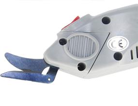 img 2 attached to 🔌 WBT-1 Electric Scissors: Cordless Fabric Cutter with 2 Blades & Batteries