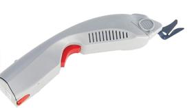 img 3 attached to 🔌 WBT-1 Electric Scissors: Cordless Fabric Cutter with 2 Blades & Batteries