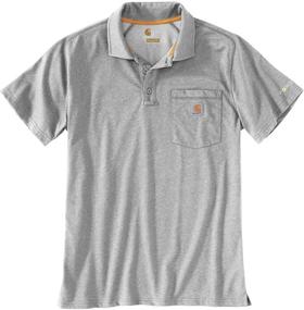 img 1 attached to 👕 Men's Cotton Delmont Pocket X-Large Shirts by Carhartt Clothing