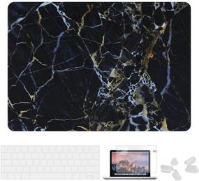 img 4 attached to 📦 Utryit Laptop Case for Old MacBook Pro 13" Retina (2012-2015) - Marble Hard Case Cover + Keyboard Cover