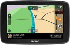 img 4 attached to 🗺️ TomTom Go Comfort 6-inch GPS Navigation Device with Wi-Fi Updates, Real-Time Traffic, Free Maps of North America, Smart Route Planning, Destination Prediction, and Road Trips