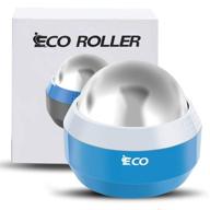 💆 icy relief: ieco cryosphere cold massage roller ball for unleashing deep tissue healing with myofascial release, trigger point therapy, & muscle knots logo