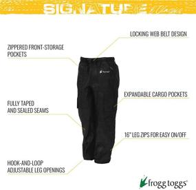 img 3 attached to 🐸 FROGG TOGGS Classic Pro Action Cargo Pant for Men