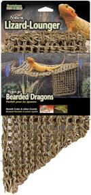 img 4 attached to 🦎 Penn-Plax Reptology Lizard Loungers - Premium Seagrass Fiber - Ideal for Bearded Dragons, Anoles, Geckos, and More Reptiles - Discover 6 Sizes & Styles