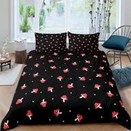 feelyou mushrooms botanical full bedclothes logo