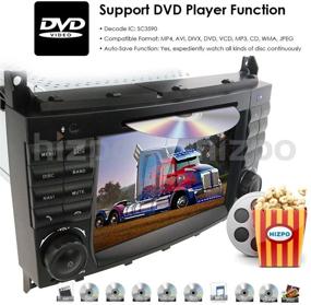 img 1 attached to 🚗 Upgrade Your Mercedes Benz with a 7-Inch Android 10 Car Stereo DVD Player with GPS Navigation, DAB+, BT, RDS Radio, SWC, 4G WiFi