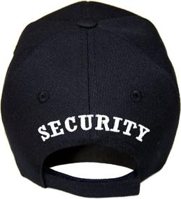 img 1 attached to 🧢 Affordable Rush Uniform Security Guard Officer Baseball Cap with Embroidered Design