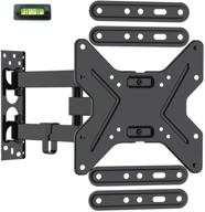 📺 loctek tv wall mount bracket: full motion swivel articulating flat screen, 26-55 inch, 72 lbs weight capacity, 400x400mm vesa size logo