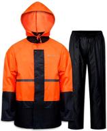 🌧️ ultimate lightweight waterproof workwear raincoats for occupational health & safety - top-rated protective gear logo