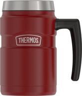 thermos stainless king 16oz matte логотип