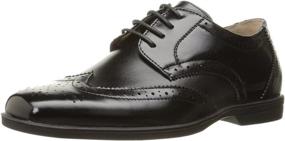 img 4 attached to 👞 Florsheim Reveal Wingtip Oxford Shoes for Boys - Perfect Oxfords for Young Gentlemen