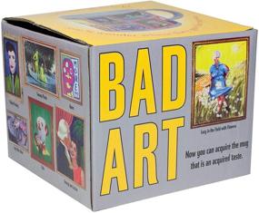 img 3 attached to 🎨 Unconventional Charm Unveiled: Bad Art Coffee Mug Unveils Unique Features"