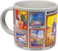 🎨 unconventional charm unveiled: bad art coffee mug unveils unique features" logo