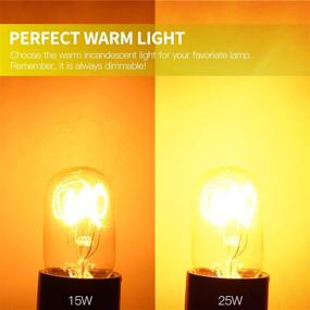 img 1 attached to 🔌 Betus E12 Socket Incandescent Candelabra Salt Lamp Bulb - Long Lasting 15W Dimmable - Value Pack of 12 [Improved for SEO]