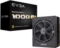 🔌 evga supernova 1000 g+ 80 plus gold 1000w полностью модульный блок питания, вентилятор fdb, 10-летняя гарантия, тестер power on self tester – 120-gp-1000-x1 логотип