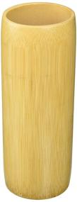 img 1 attached to 🎋 Medium Yasutomo BT14-20 Bamboo Brush Vase - 8 Inches Tall