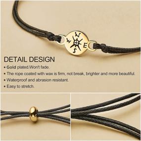 img 3 attached to 🎓 2021 Compass Bracelet: Graduation Gifts for Her - DESIMTION - Ideal for Seniors, College & High School Graduates, Best Friends, and Daughters