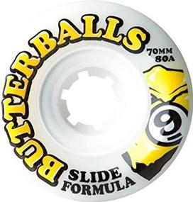 img 2 attached to 🛹 65mm Sector 9 Butterball Wheels (Set of 4)