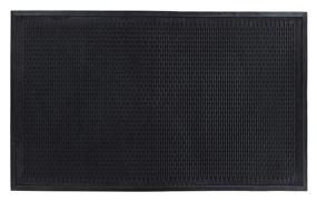 img 2 attached to 👟 MLL14030500 Clean Step Scraper Outdoor Floor Mat, Natural Rubber, 3'x5', Black - Ideal for All Entryways, Highly Effective in Scraping Shoes Clean of Dirt and Grime