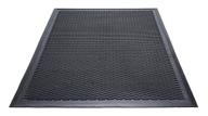 👟 mll14030500 clean step scraper outdoor floor mat, natural rubber, 3'x5', black - ideal for all entryways, highly effective in scraping shoes clean of dirt and grime логотип