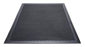 img 4 attached to 👟 MLL14030500 Clean Step Scraper Outdoor Floor Mat, Natural Rubber, 3'x5', Black - Ideal for All Entryways, Highly Effective in Scraping Shoes Clean of Dirt and Grime