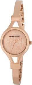 img 3 attached to Laura Ashley Womens Quartz Polyurethane Women's Watches and Wrist Watches