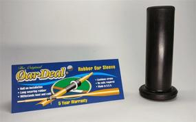 img 3 attached to 🚣 Oar-Deal - The Original Rubber Oar Sleeve for 1 1/2''-1 5/8'' Wood Oars: Long Lasting, No Slip, Easy to Roll-On, Made in the USA with 5 Year Warranty
