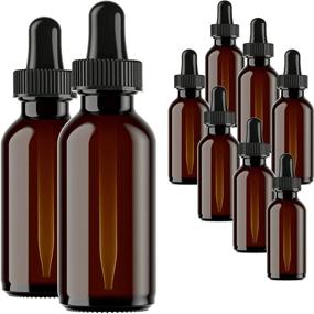img 4 attached to Glass Bottles Essential Oils Aromatherapy Travel Accessories