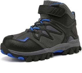 img 4 attached to VITUOFLY Boys Adventure Boots & Anti-Skid Girls' Athletic Shoes