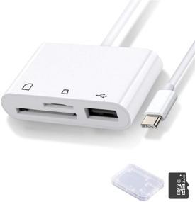 img 4 attached to 📸 High-Speed USB C SD Card Reader: Eafing 3 in 1 Adapter for iPad Pro, MacBook, ChromeBook XPS & Other USB C Devices - Supports 2TB Memory Cards