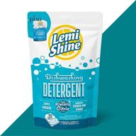 🔆 lemi shine citric acid dishwasher pods - 65 count all-in-one powder & gel detergent logo