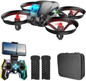 img 4 attached to B-Qtech K10 Drone Remote Control Toys for Kids, Gift-Ready with Compact Storage Box. Features 2 Cameras, Gravity Sensing Sensor, Height Hold.