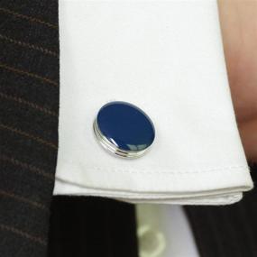 img 1 attached to 🎩 Formal French Salutto Cufflinks Studs