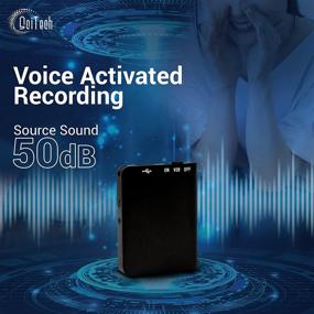 img 3 attached to 🎙️ Versatile 16GB Voice Activated Recorder with Playback, USB Charger, and 192 Hours Recording Time - Ideal for Interviews, Classrooms, Meetings, and Personal Notes (16 GB)