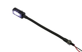 img 4 attached to 🔦 PilotLights 140mm Mini Gooseneck Panel Light, Cool White LED, 12VDC, with Switch – Ideal for Map and Post Lighting