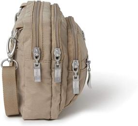 img 1 attached to 🌸 Стильная сумка Baggallini Triple Bagg Midnight Blossom: женские сумки через плечо и кошельки