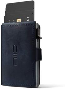 img 4 attached to NIID Credit Holder Wallets Automatic Men's Accessories